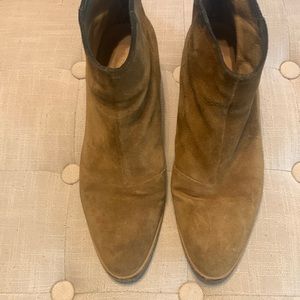Rag and Bone brown suede booties
